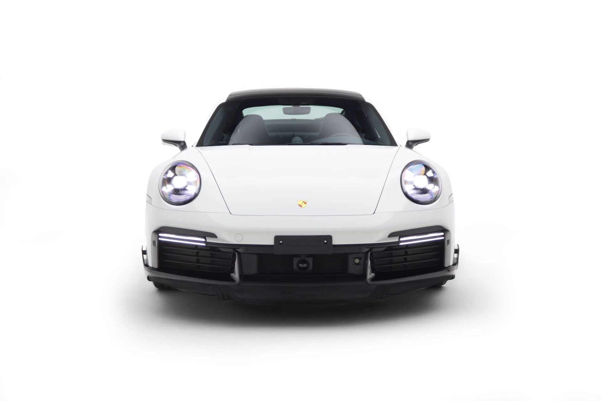 Porsche 911 Turbo S visto de frente