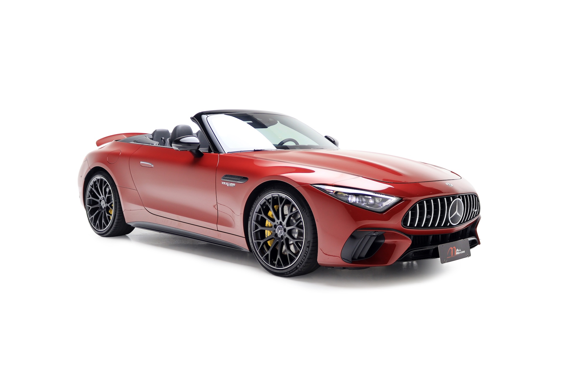 Mercedes-AMG SL63 Roadster vermelho do acervo da All Motors